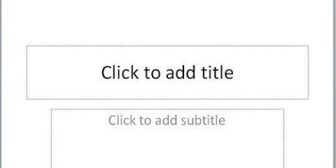 Skapa en powerpoint-presentation
