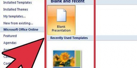 Skapa en presentation med powerpoint