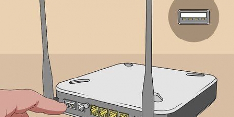 Ansluta en skrivare till ett nätverk via usb