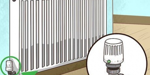 Stänger av en radiator