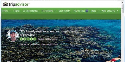 Skriv en recension på tripadvisor