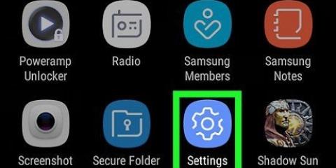 Ta bort ett samsung-konto på en samsung galaxy