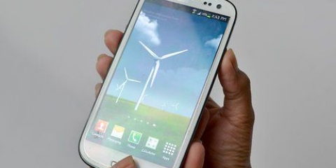 Ta en skärmdump på en galaxy s3