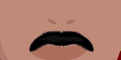 Trimma en mustasch