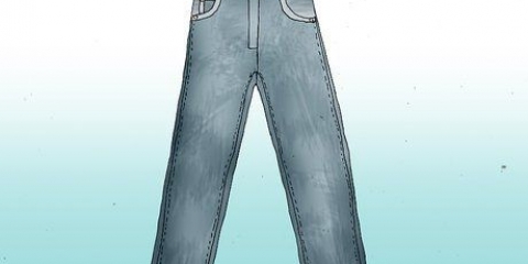 Blekning jeans med blekmedel