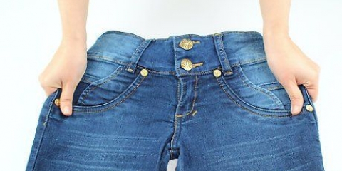 Stretchar ett par jeans