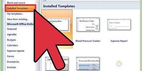 Skapa ett släktträd i excel