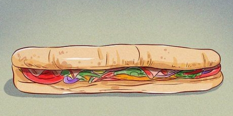 Beställ en subway-macka