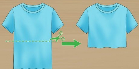 Klipp en t-shirt söt