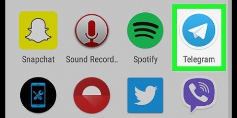Skapa en telegramkanal på en android