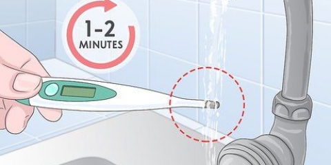 Desinficera en termometer