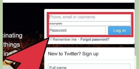 Ta bort ett twitter-konto