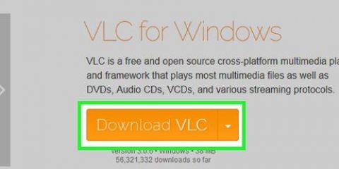 Strömma en video till en annan dator med vlc media player