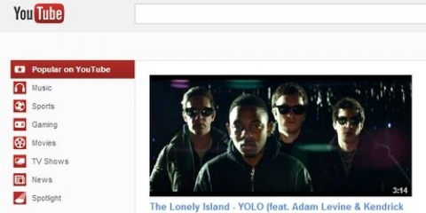 Skapa ett youtube-konto