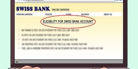 Öppna ett schweiziskt bankkonto