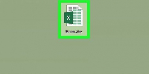 Välj valfri annan rad i excel