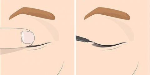 Applicera eyeliner på överhängande ögonlock: enkla sminktips