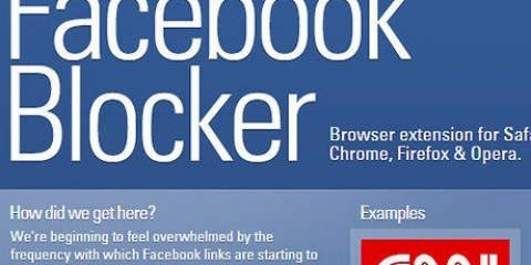 Blockera facebook