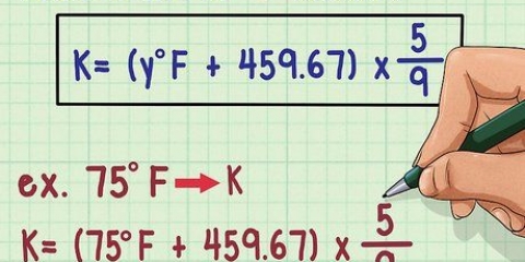 Konvertera fahrenheit till kelvin