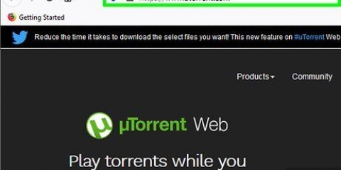 Ladda ner filmer med utorrent
