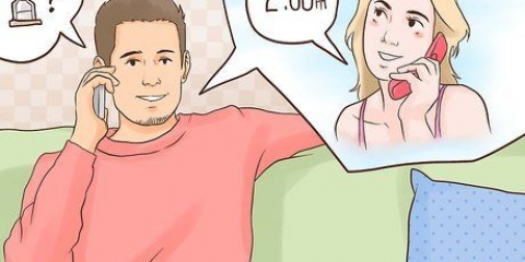 Flirtar med en tjej över telefon