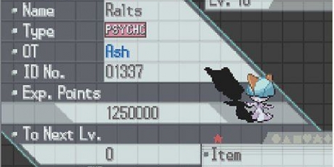 Skaffa gallade i pokémon