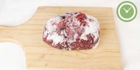 Upptining av köttfärs