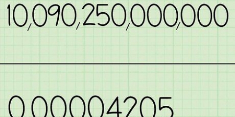 Konvertera siffror till vetenskaplig notation