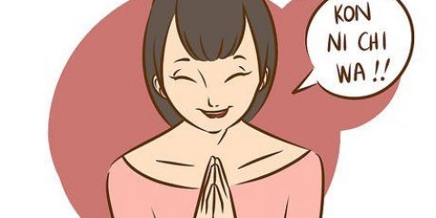 Säg hej på japanska