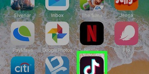 Handsfree-inspelning på tiktok på iphone eller ipad