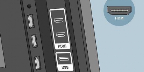 Ansluta hdmi till en tv