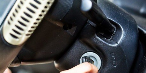 Återställ bilens automatiska fönster efter att du har bytt batteri