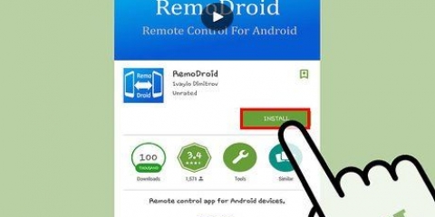 Styr en android-enhet med en annan