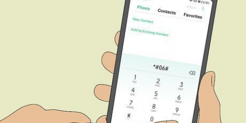 Hitta telefonens imei-nummer