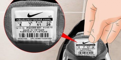 Hitta modellnumret på nike-skor