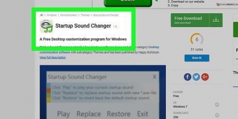 Ändra windows startljud