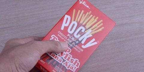 Spelar pocky-spelet