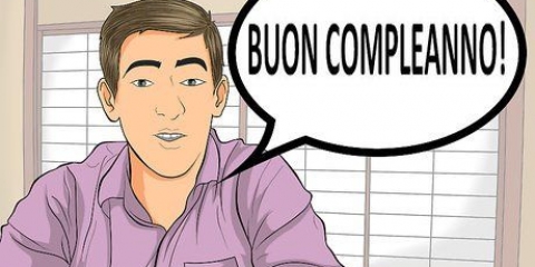 Grattis på födelsedagen till någon på italienska
