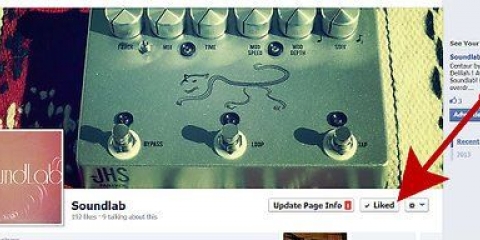 Ogillar något på facebook