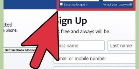 Logga in på facebook