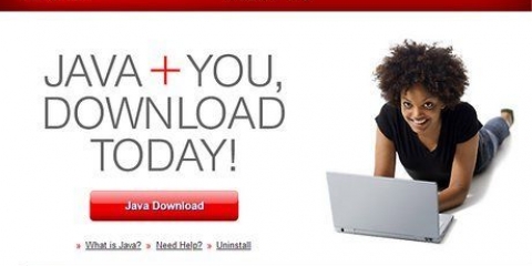 Installera java