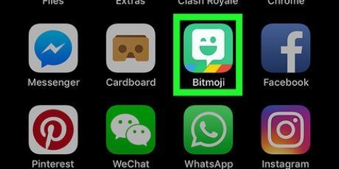 Anpassa din bitmoji