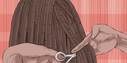 Få ut dina dreadlocks