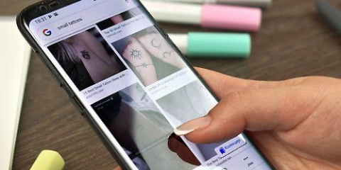 Rita din egen tillfälliga tatuering