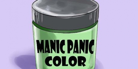 Färga håret med manic panic hårfärg
