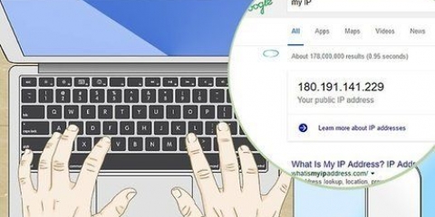 Ta reda på din ip-adress