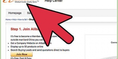 Sälj dina produkter på alibaba