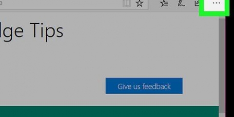 Ställ in din startsida i edge