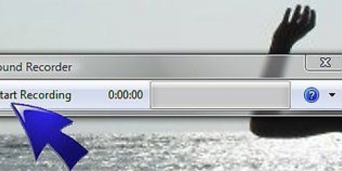 Spela in din röst med en windows-dator
