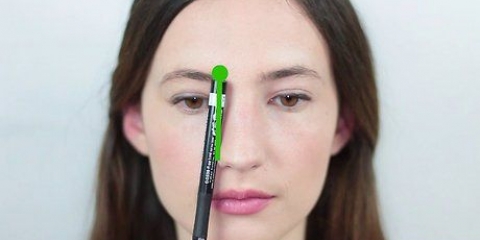 Modellera dina ögonbryn